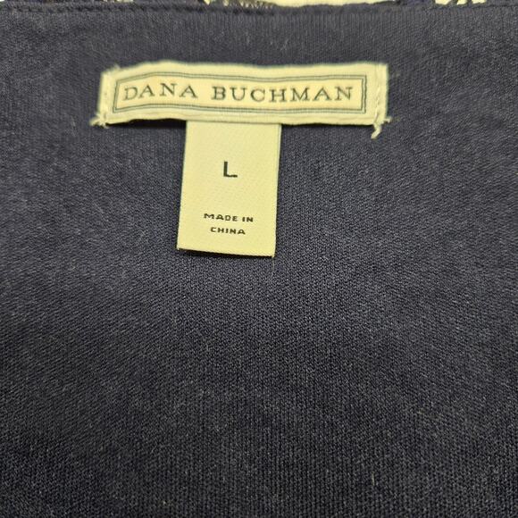 Dana Buchman Women's Dress Large L Blue Misses Size 10 12 Formal Cocktail Party - Picture 4 of 7